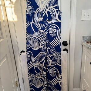 Chico's Blue and white Patterned Dress